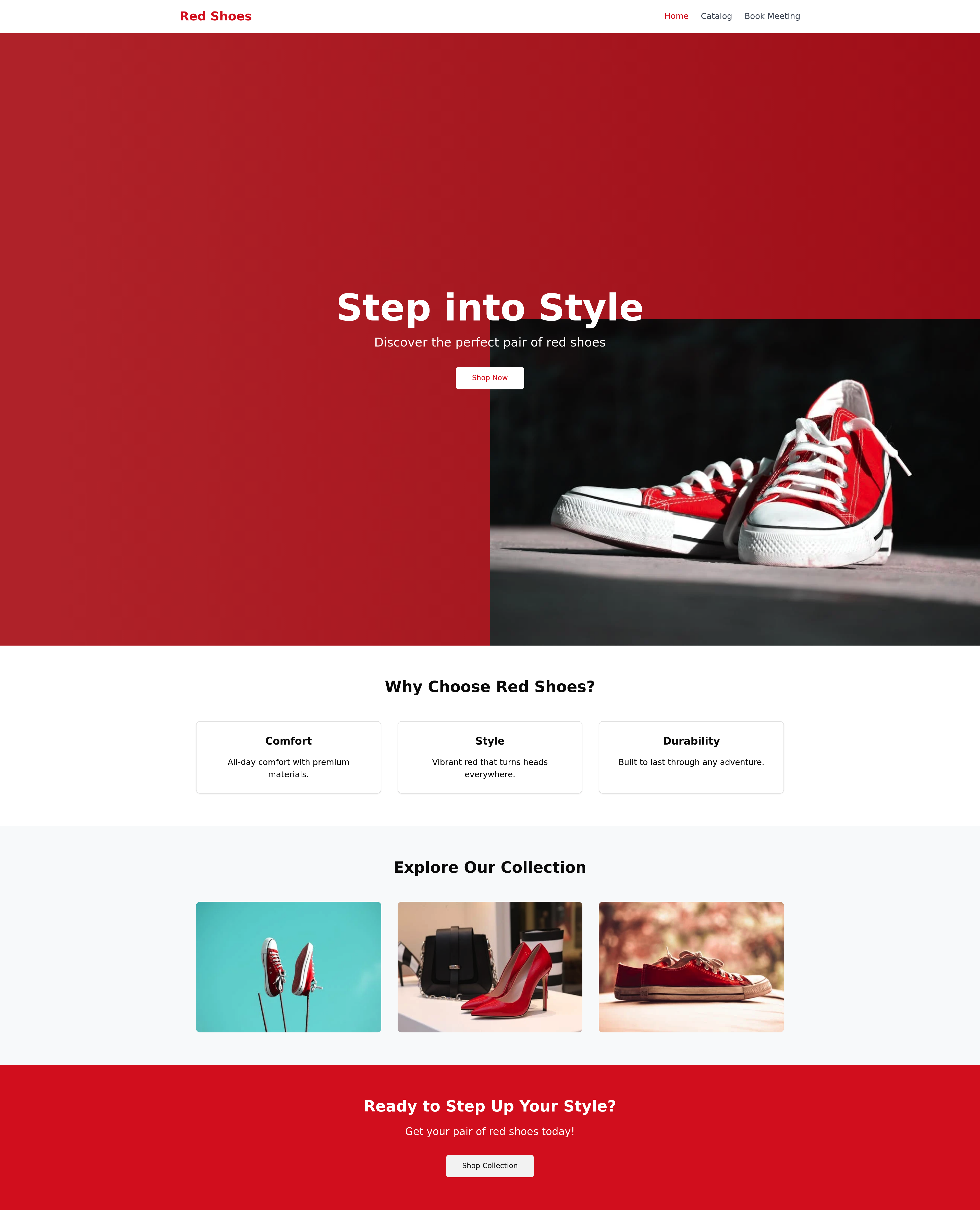 Red Shoe Promo