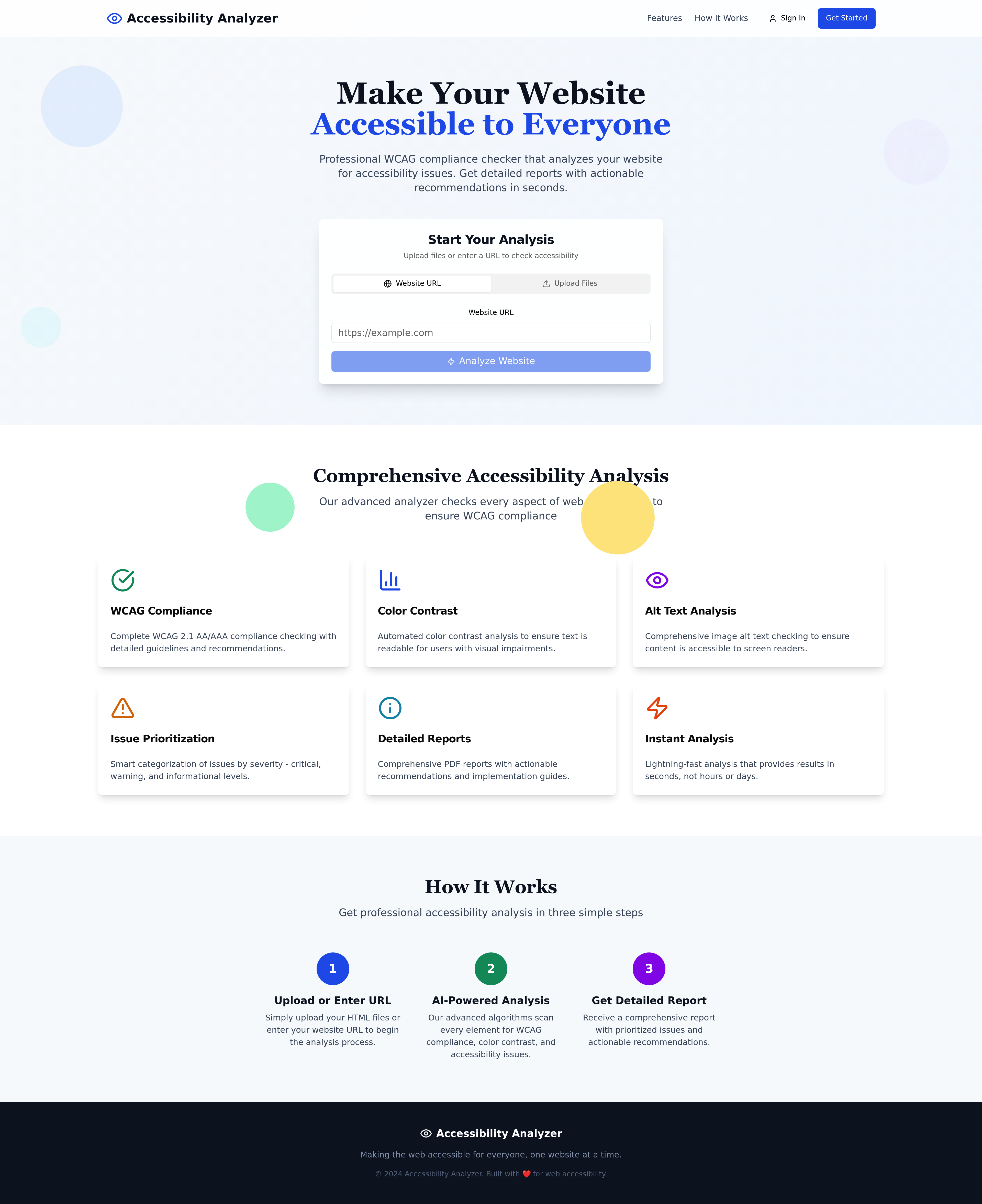 Accessibility Analyzer