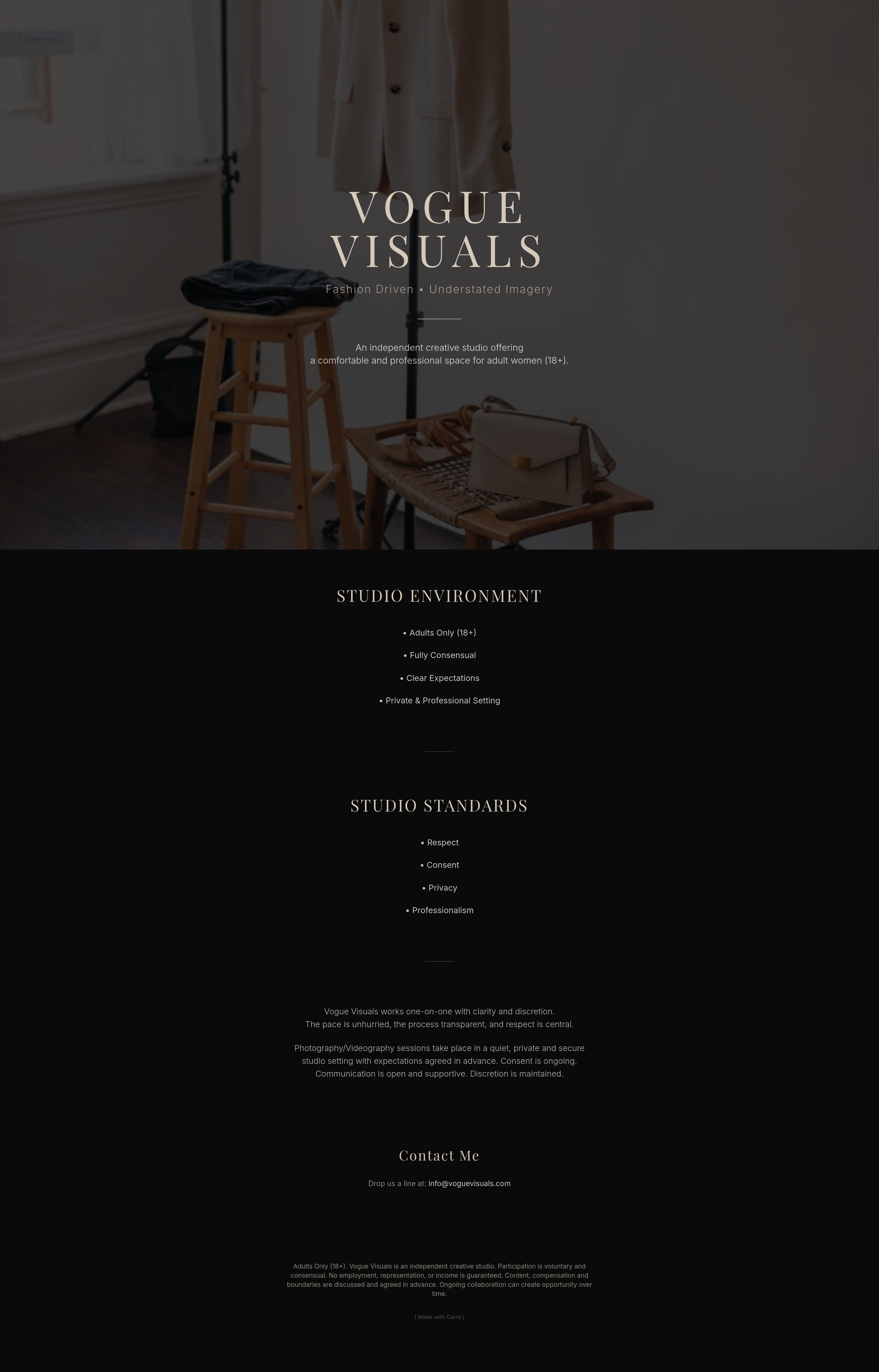 Vogue Visuals Design