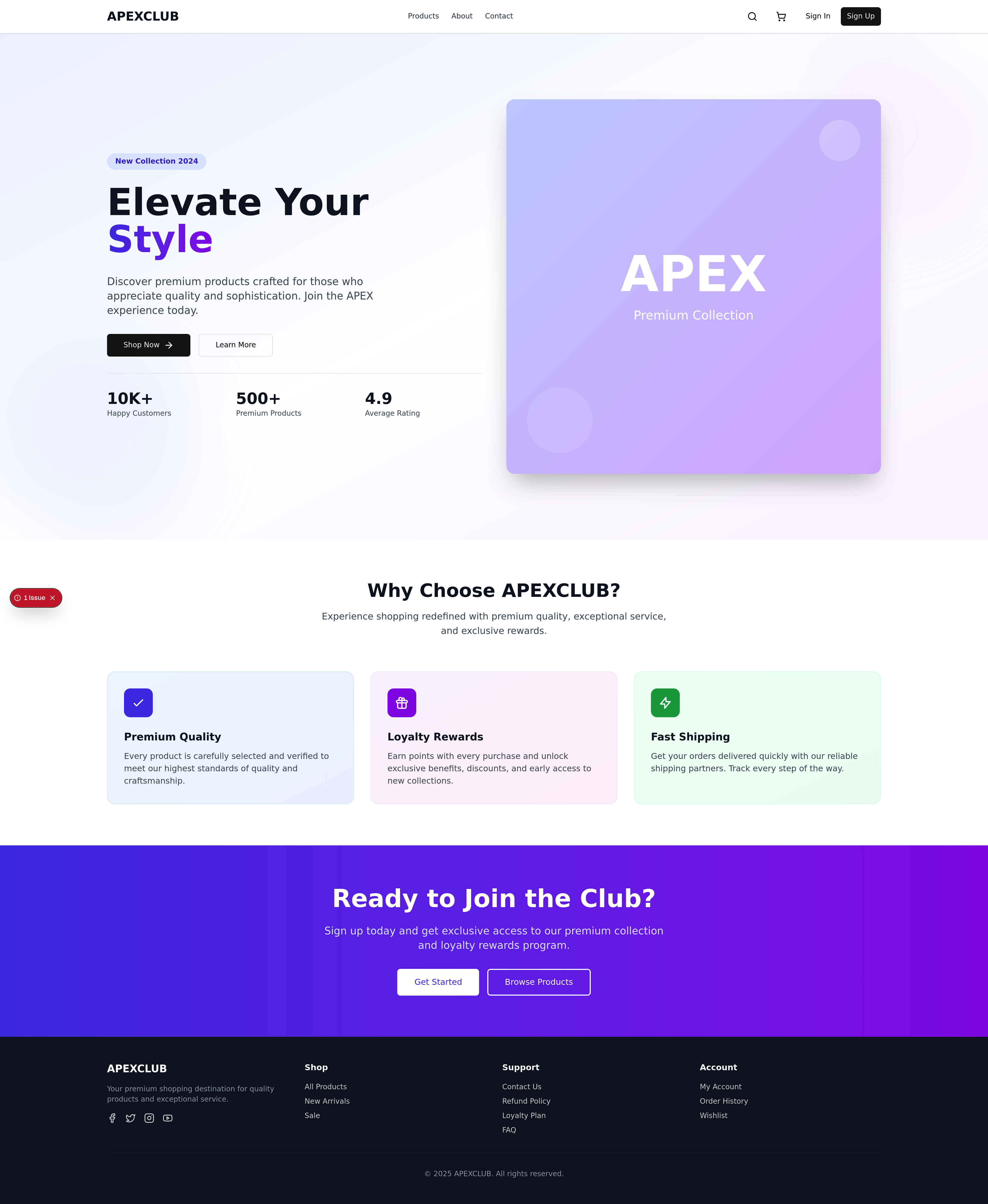 APEXCLUB Implementation