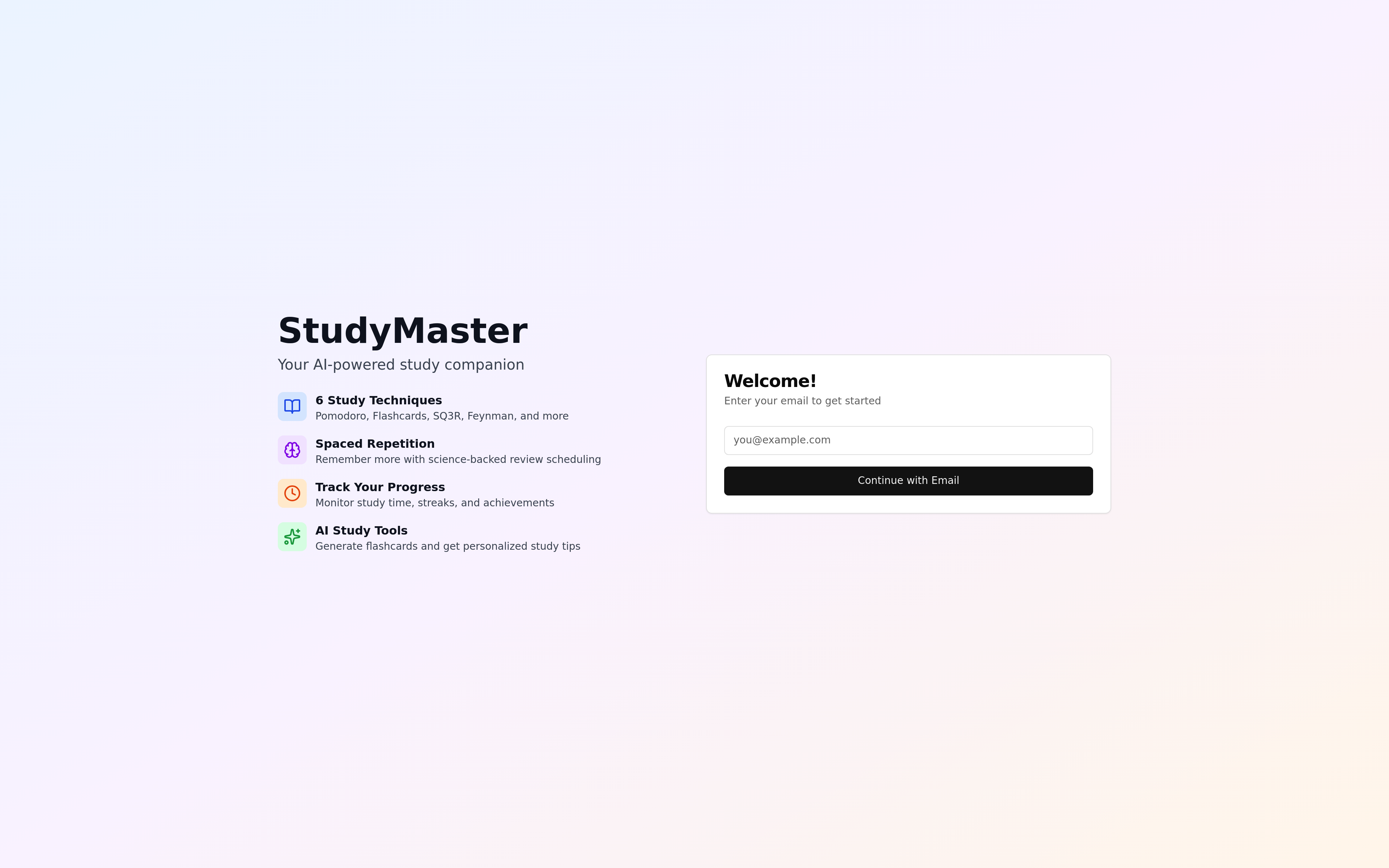 Study App Ideas