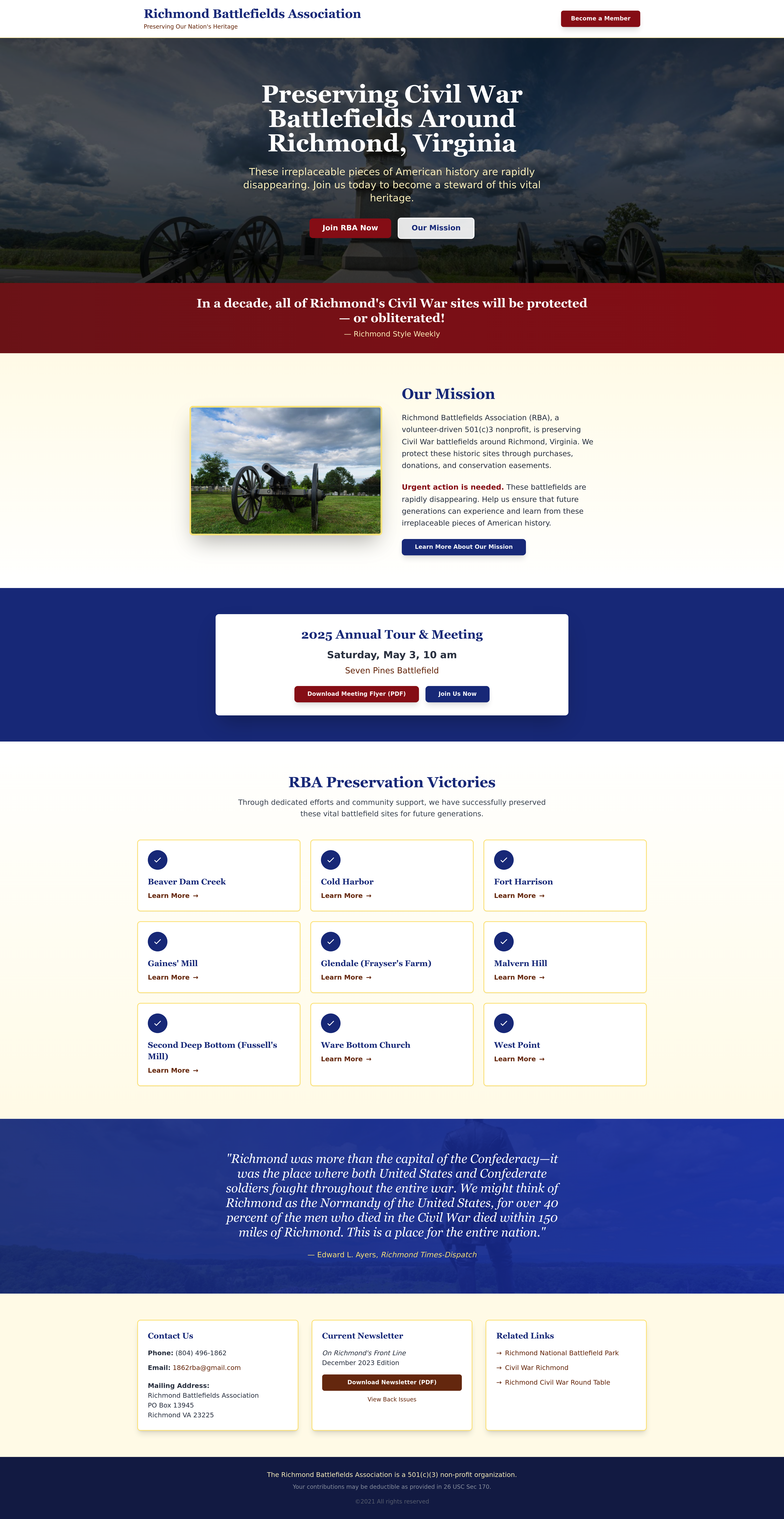 Richmond Battlefields