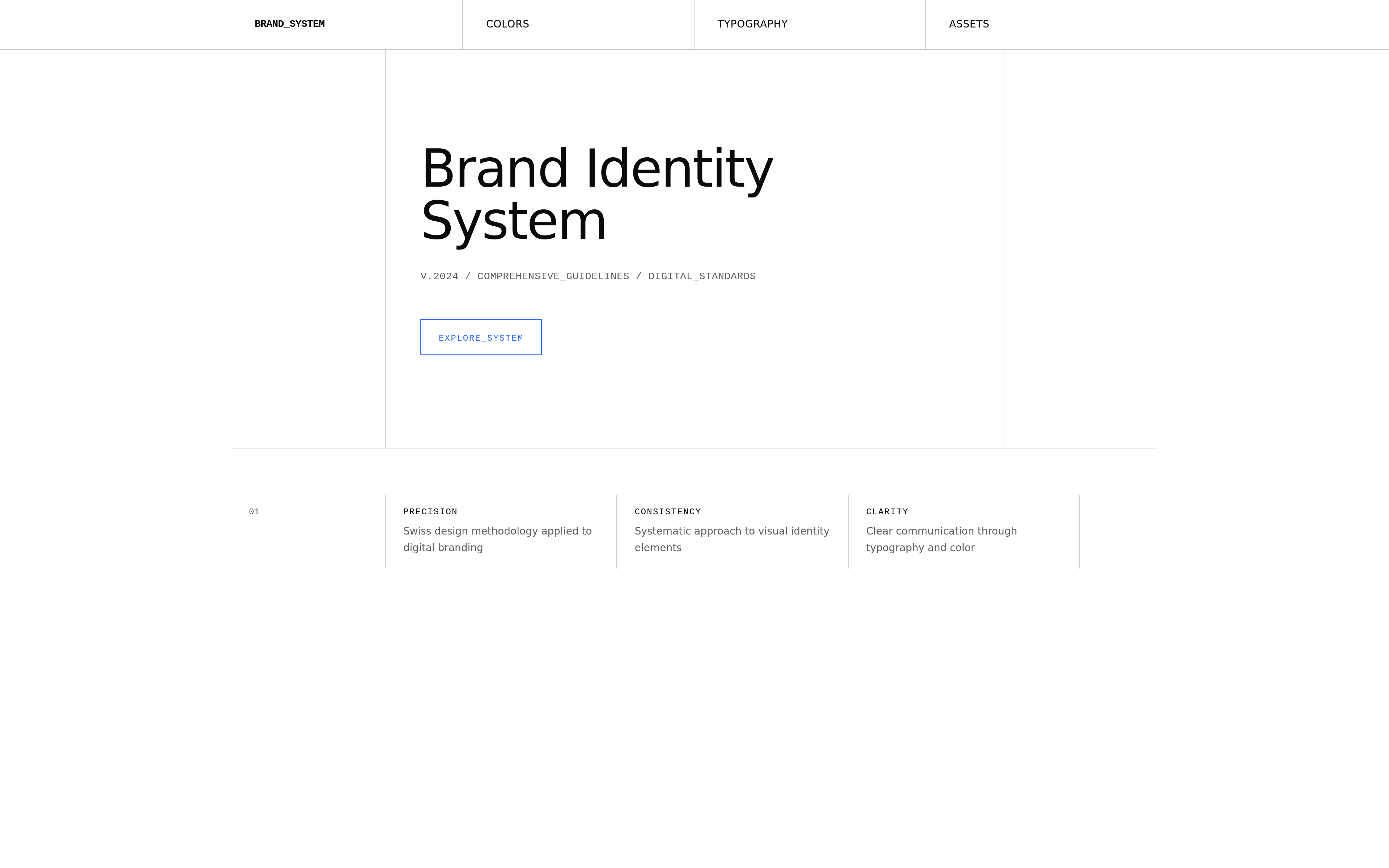 Brand Guide Design