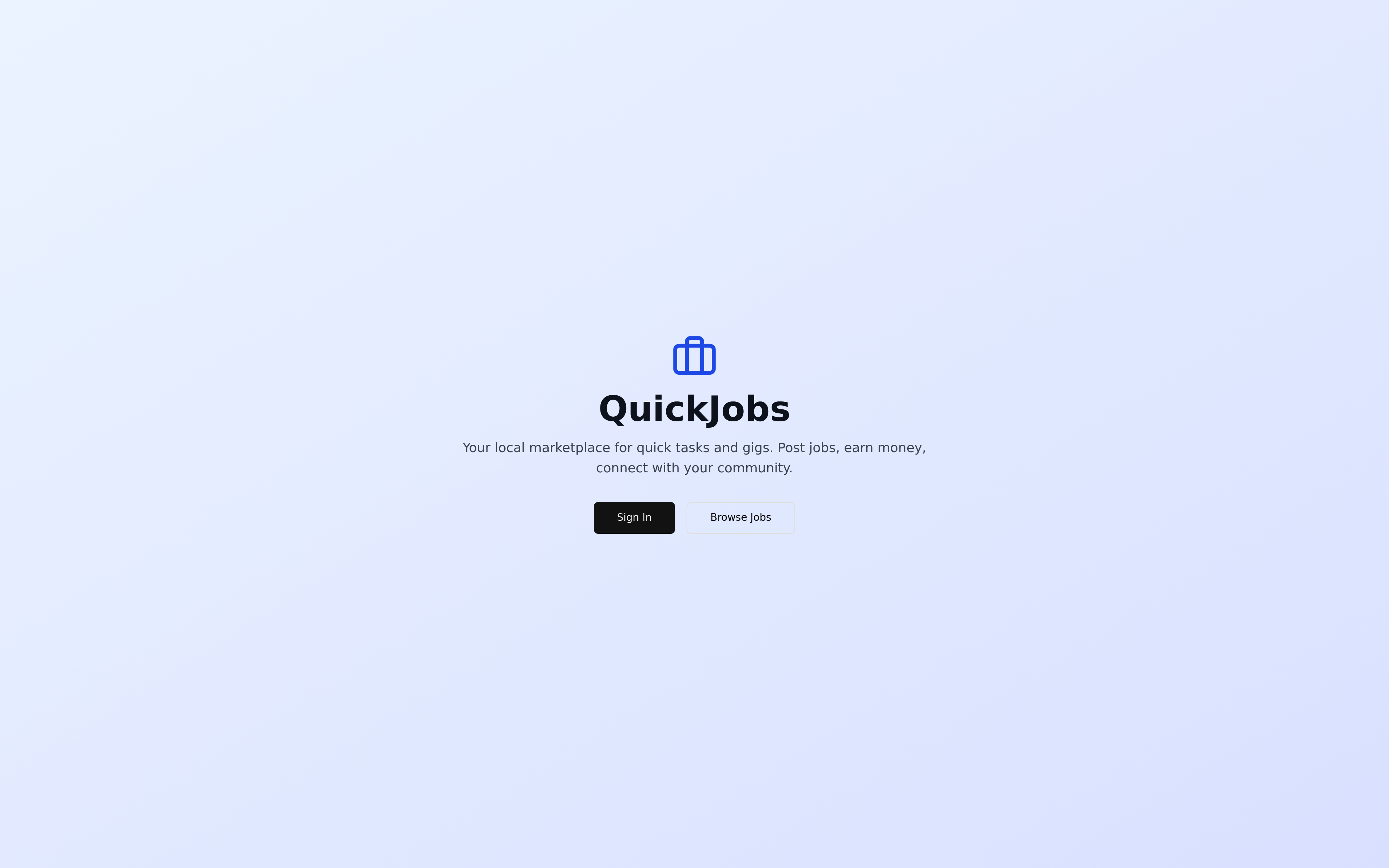 Quickjobs App Concept