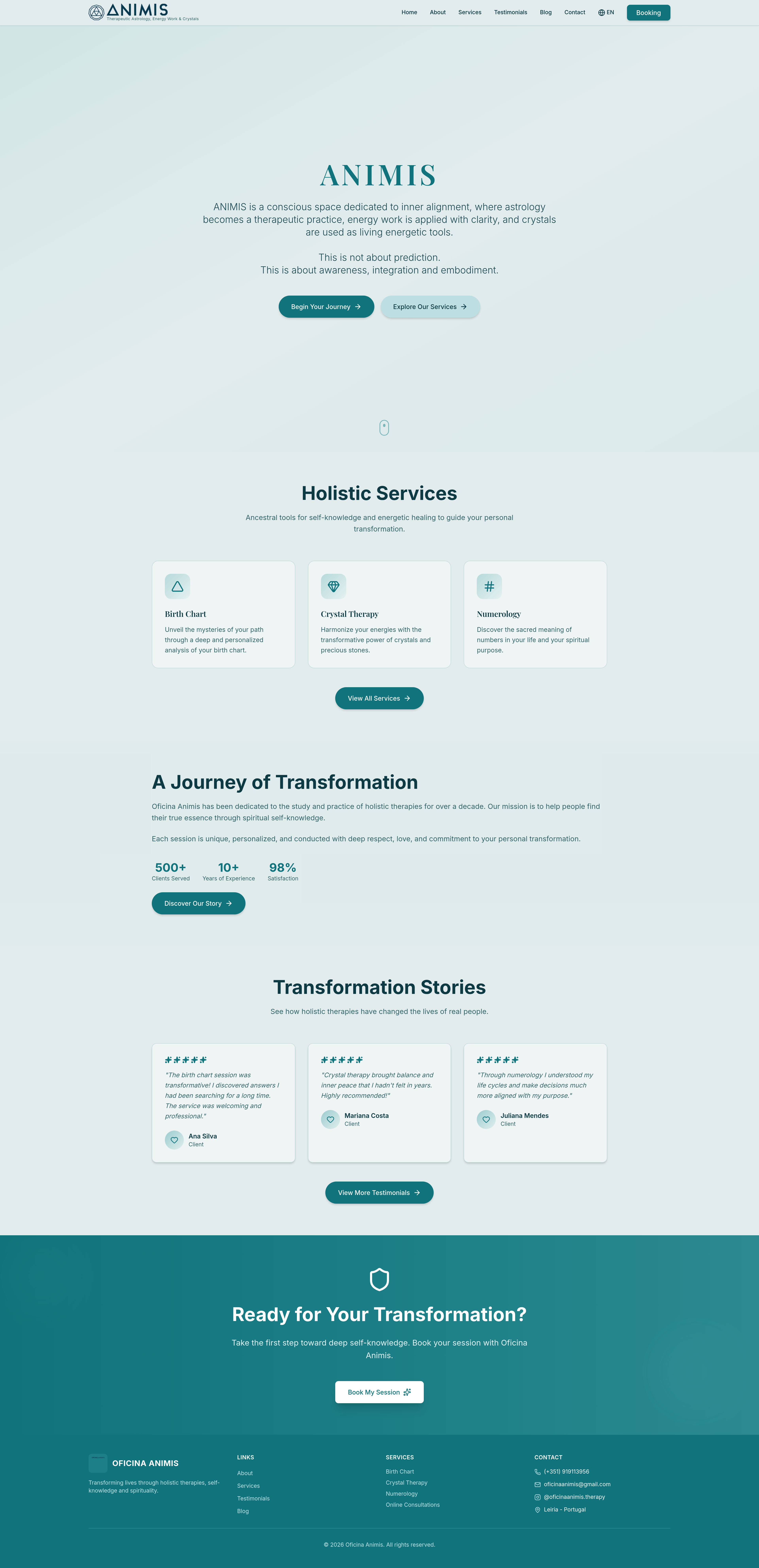 Holistic Website Design