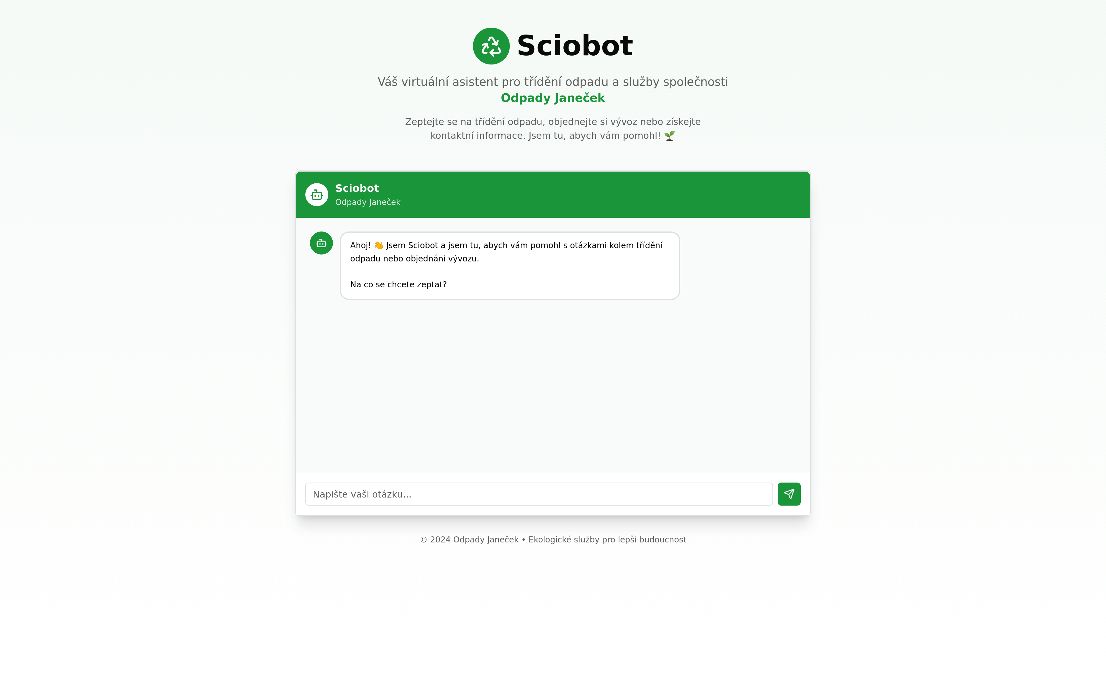 Sciobot Waste Guide