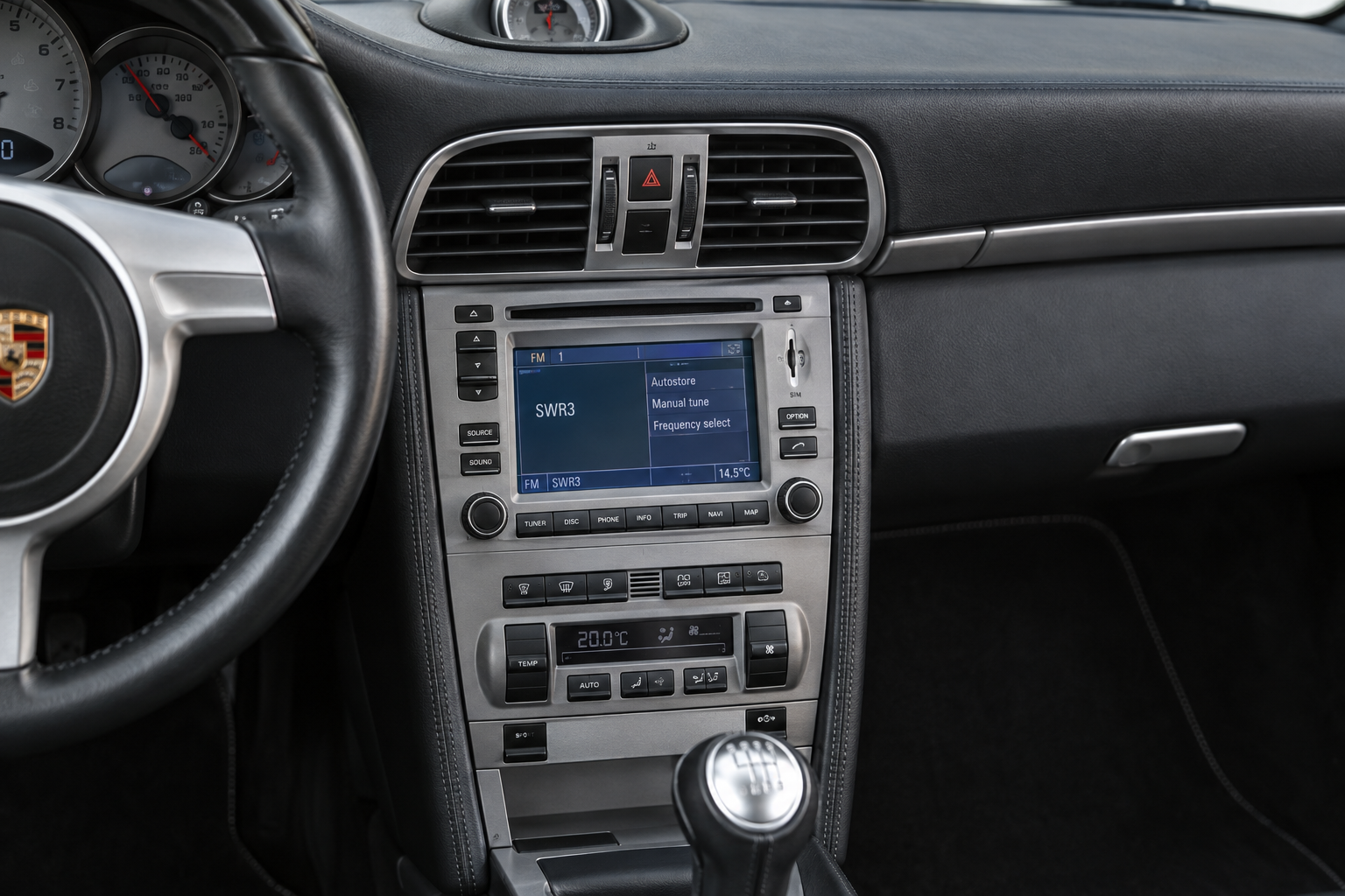 Porsche PCM 3.0 / 2.1 dashboard