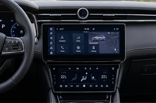 Maserati Maserati Intelligent Assistant (MIA) – ilustrační interiér