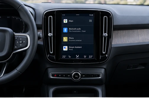 Volvo Sensus (Android-based) – ilustrační interiér