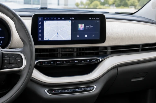 Fiat Uconnect 5 – ilustrační interiér
