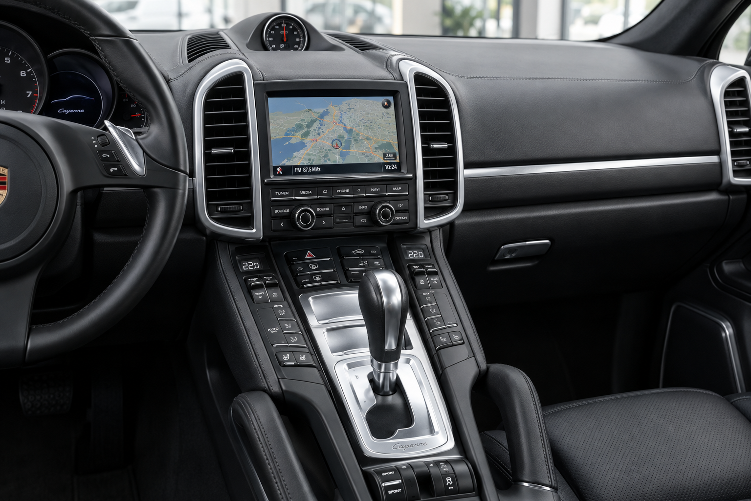 Porsche PCM 3.1 dashboard