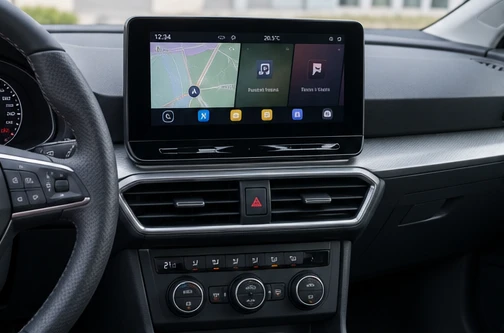 Seat Media System (MIB 3) – ilustrační interiér