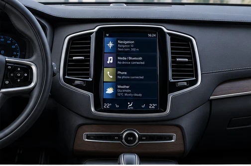 Volvo Sensus Connect – ilustrační interiér