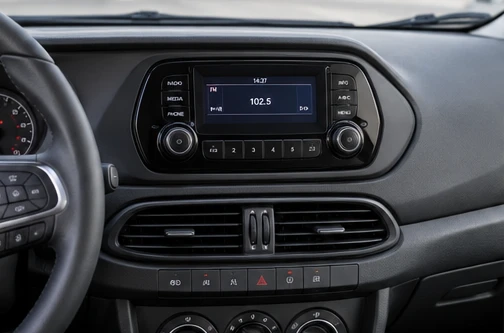 Fiat Uconnect 5" / 7" – ilustrační interiér