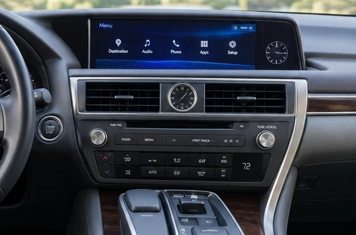 Lexus Remote Touch – ilustrační interiér