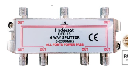 Διακλαδωτές Βαρέως Τύπου με Power Pass DFD18
