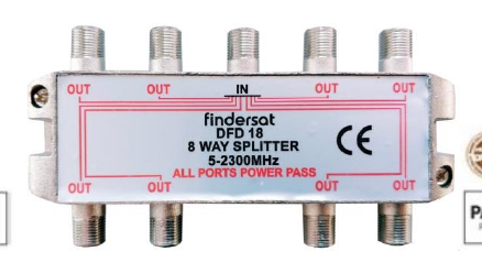 Διακλαδωτές Βαρέως Τύπου με Power Pass DFD16
