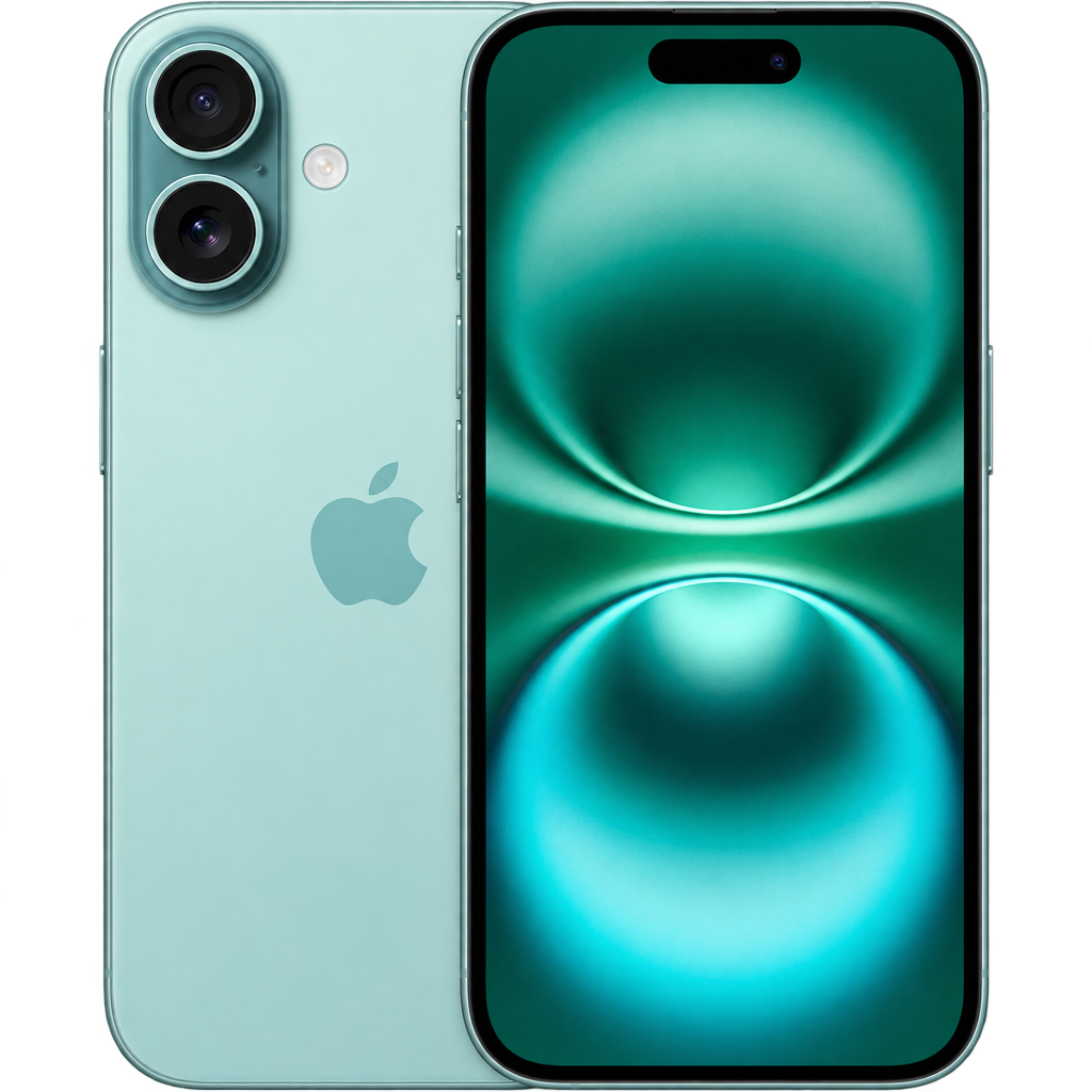 Apple iPhone 16 128GB modrozelený