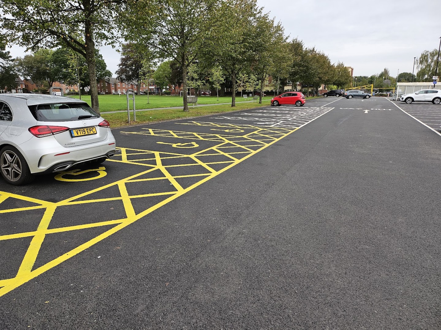 multiple disabled parking, bromsgrove