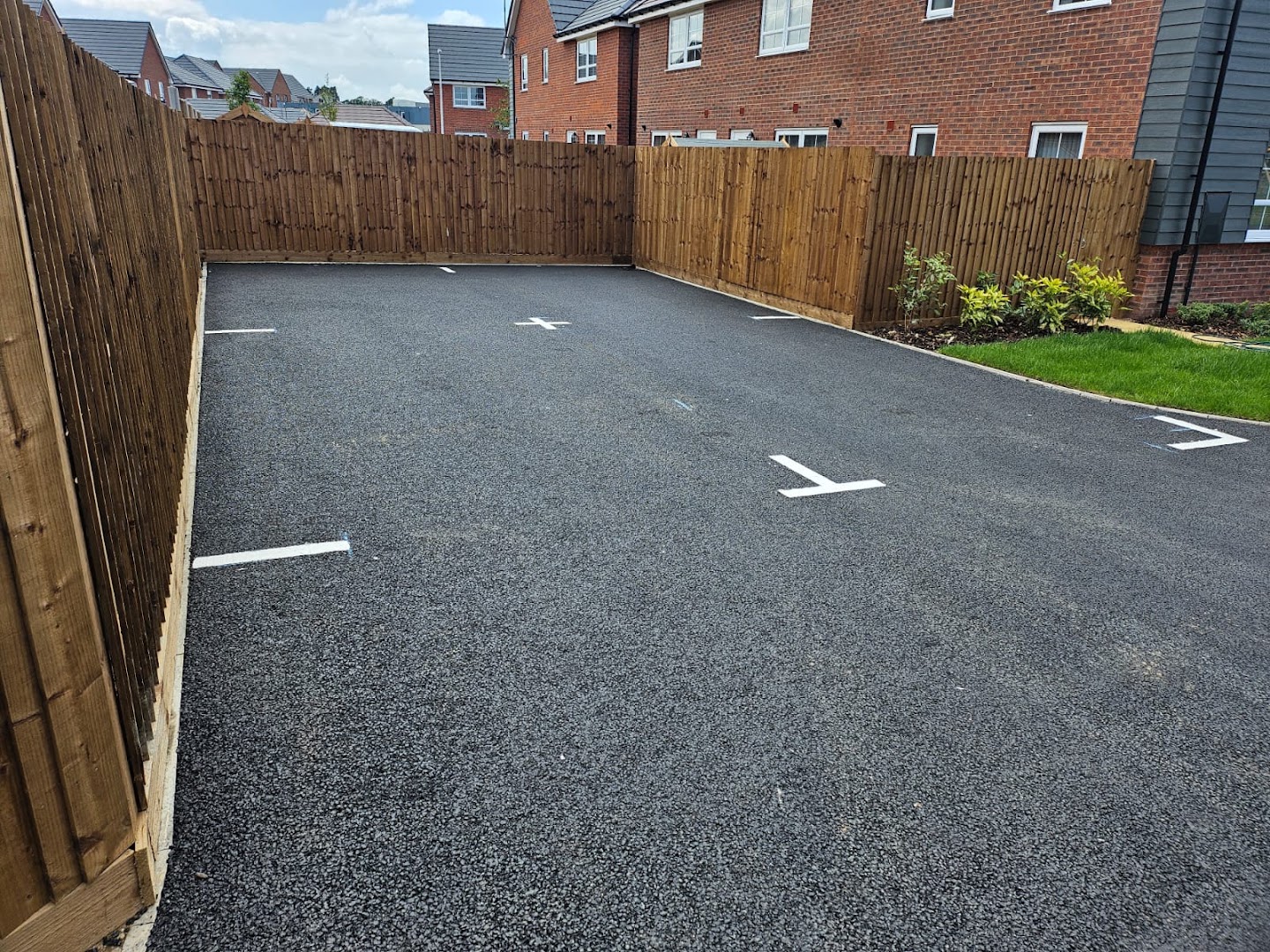 double stack parking, telford