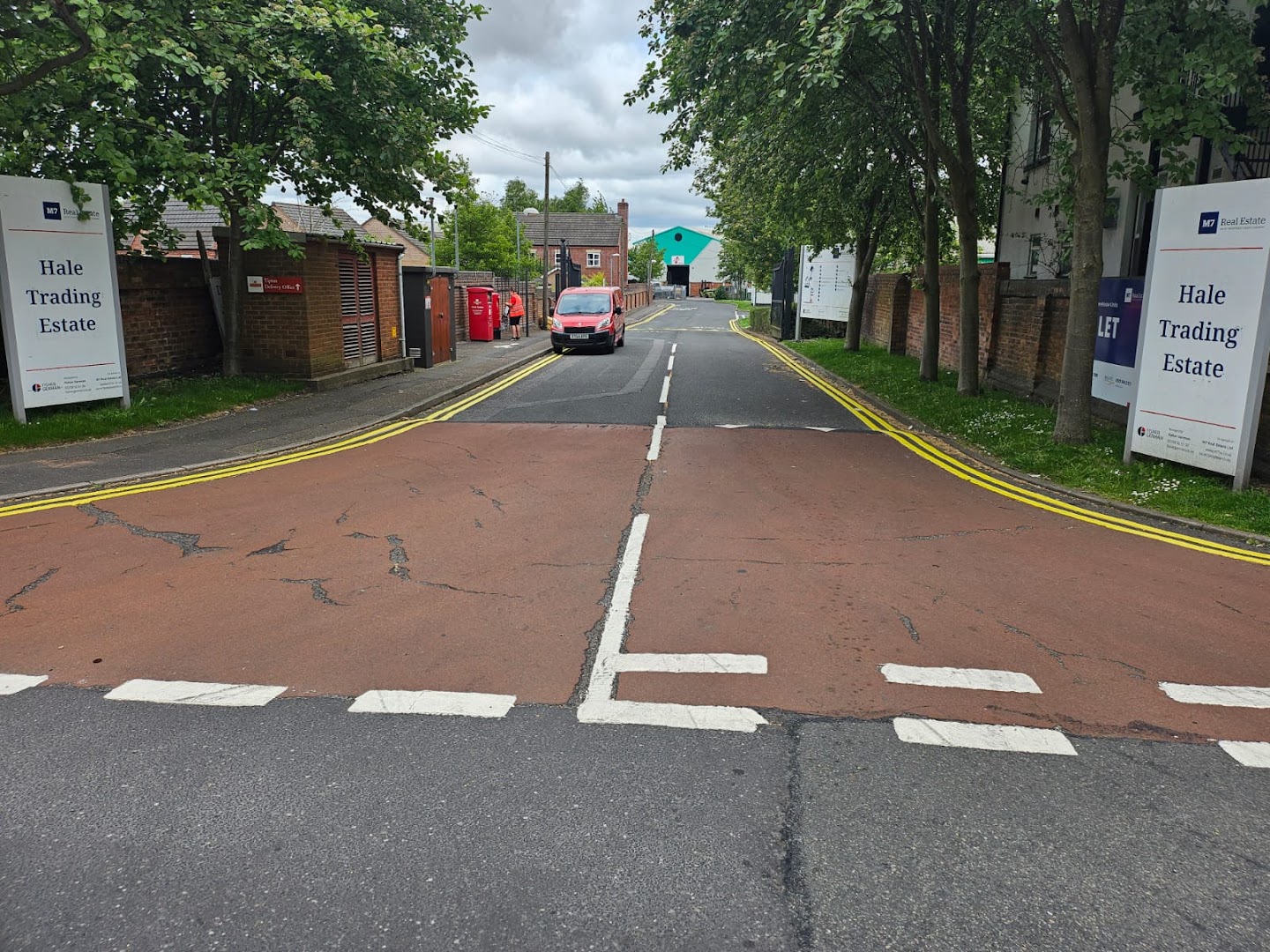 trading estate entrance