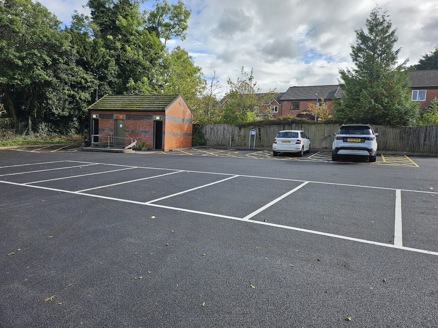 small car park, worcestershire