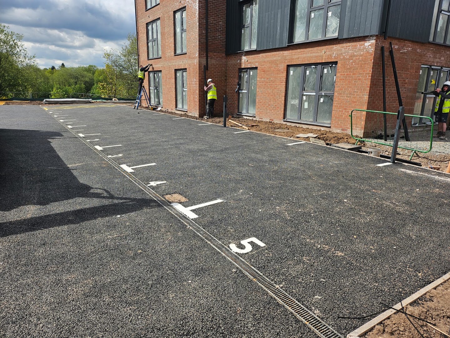 office numbered parking, solihull