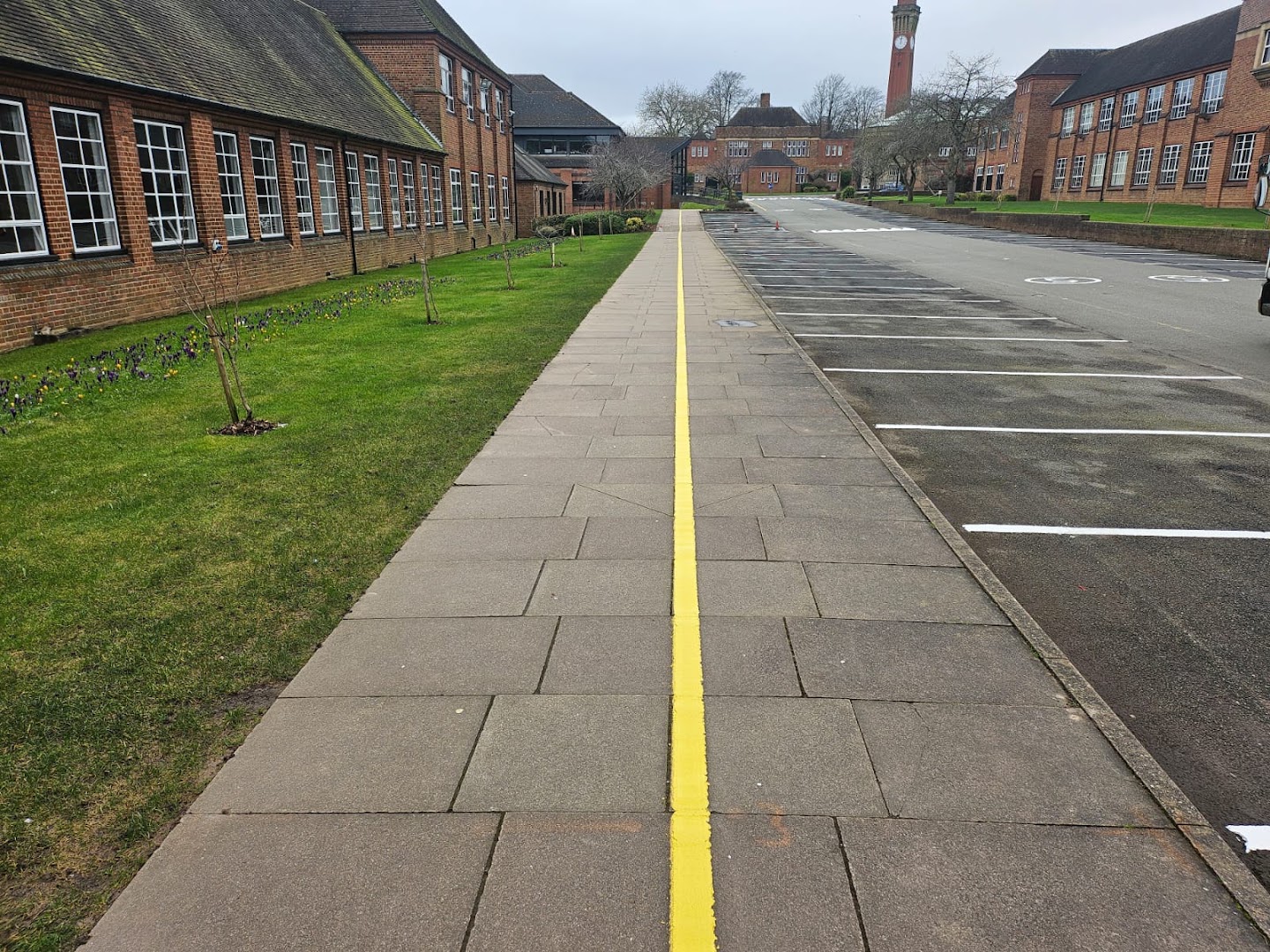 private school, student walkways, birmingham