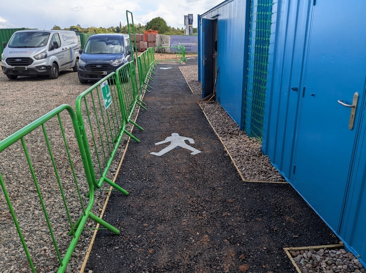 Construction Site, Safe Walkway