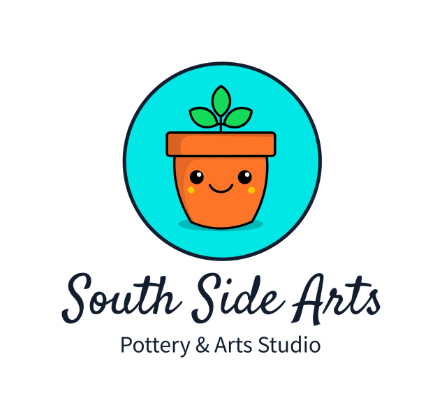 South Side Arts logo: a smiling potted plant