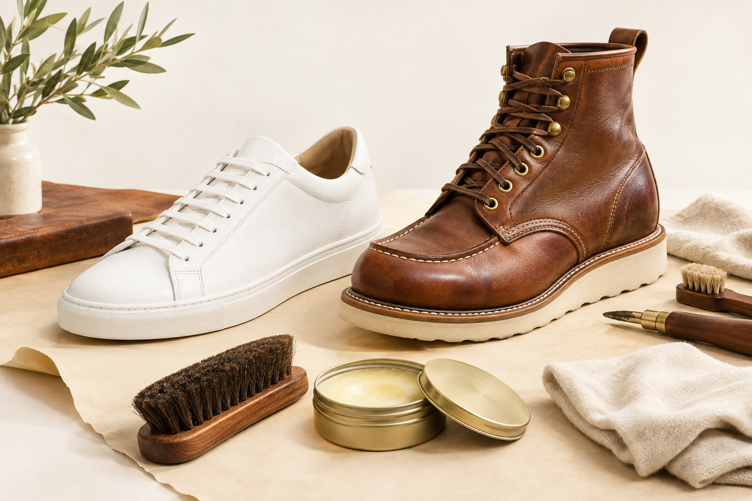 Restaurering av sneakers & boots
