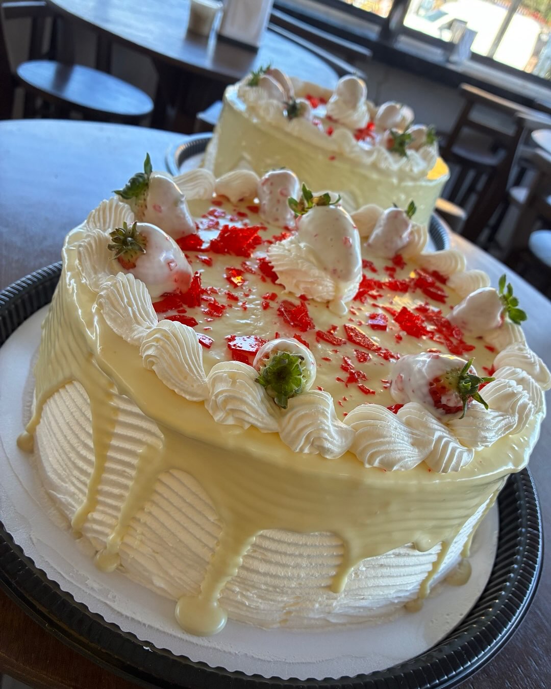 Torta morango cravejado