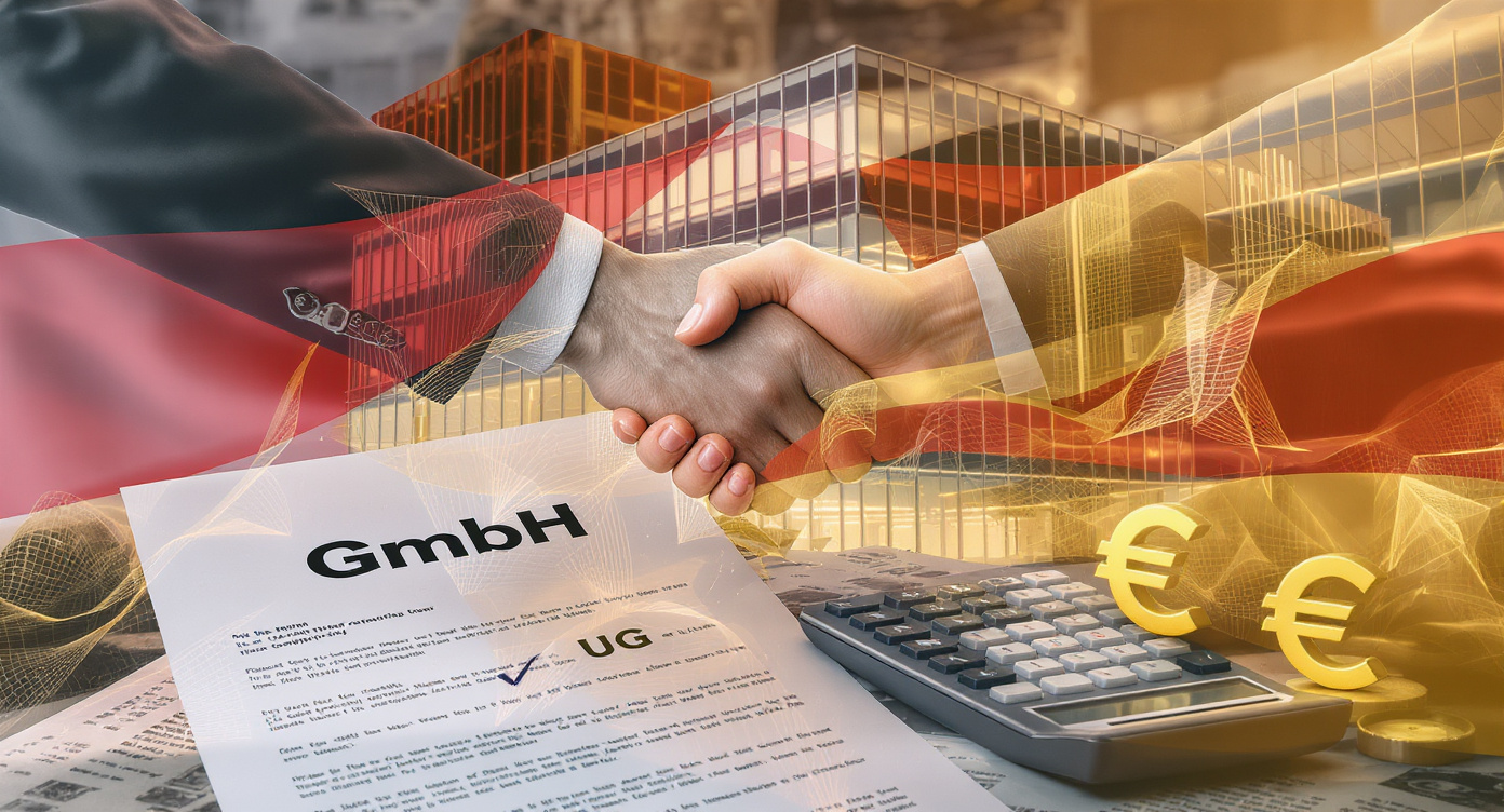 Založení společnosti v Německu: GmbH vs. UG – Kompletní průvodce pro české firmy