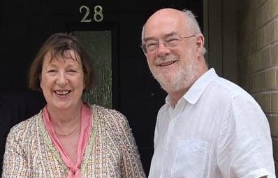Bob Hughes and Helen Caton Hughes together
