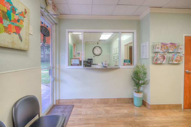 Patient waiting area