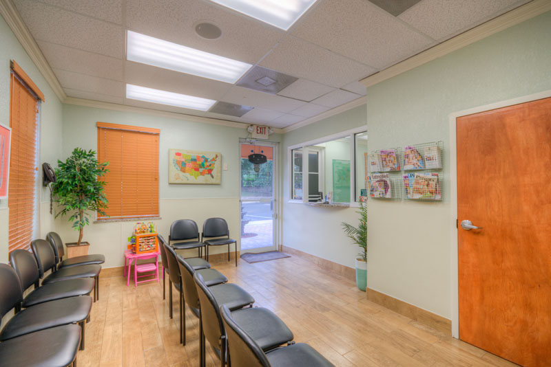 Interior hallway of the clinic