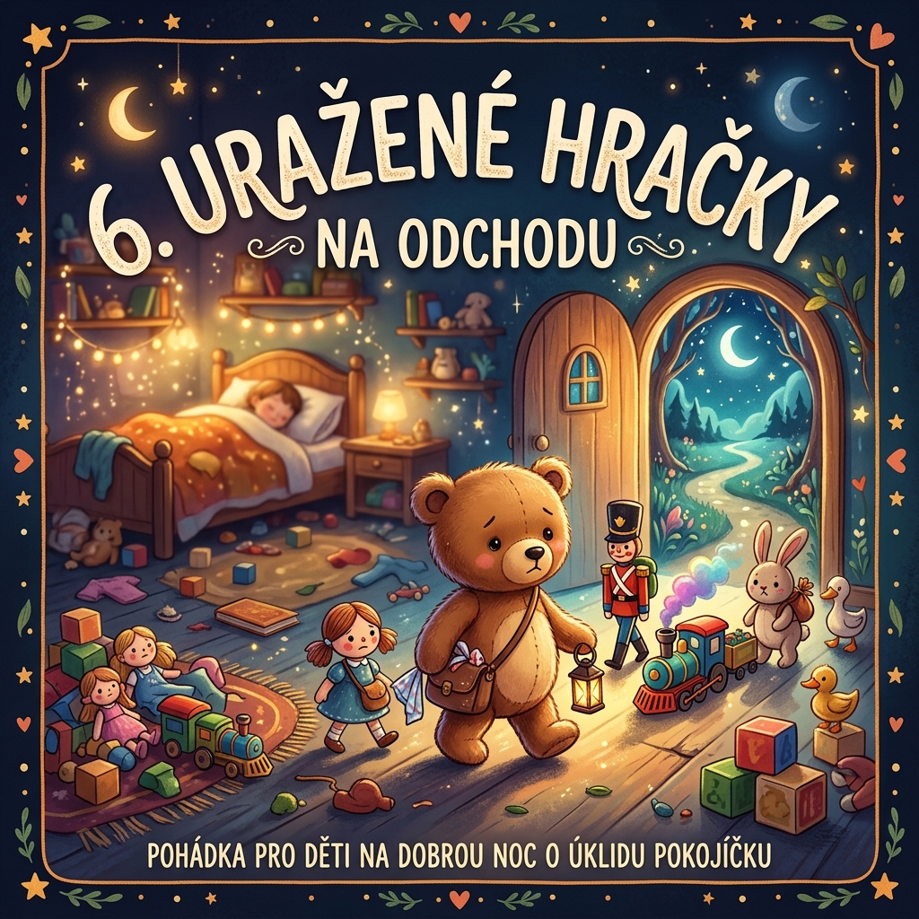 6. Uražené hračky na odchodu