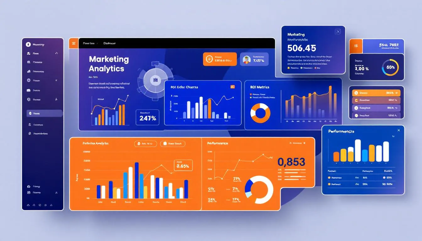 Enterprise marketing analytics dashboard