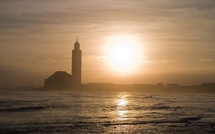 Mosquée Hassan II à Casablanca