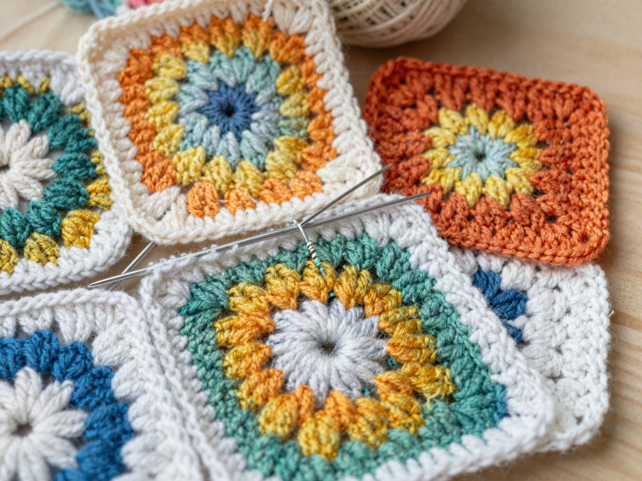 Step 4: Join with slip stitch or single crochet