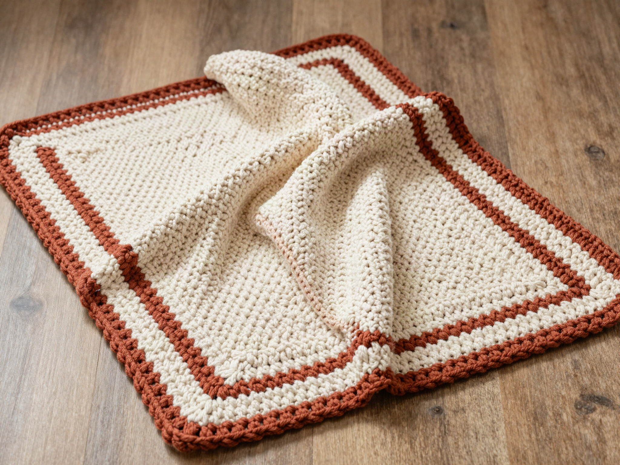 Step 2: Work in double crochet