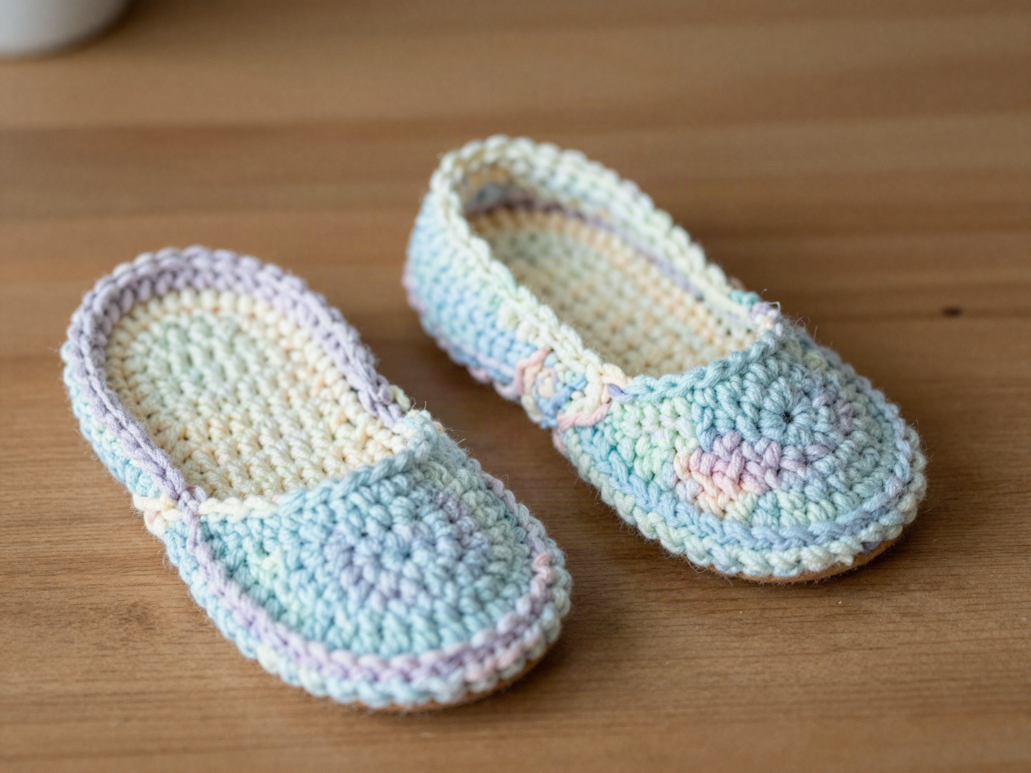 Step 3: Crochet the bootie soles