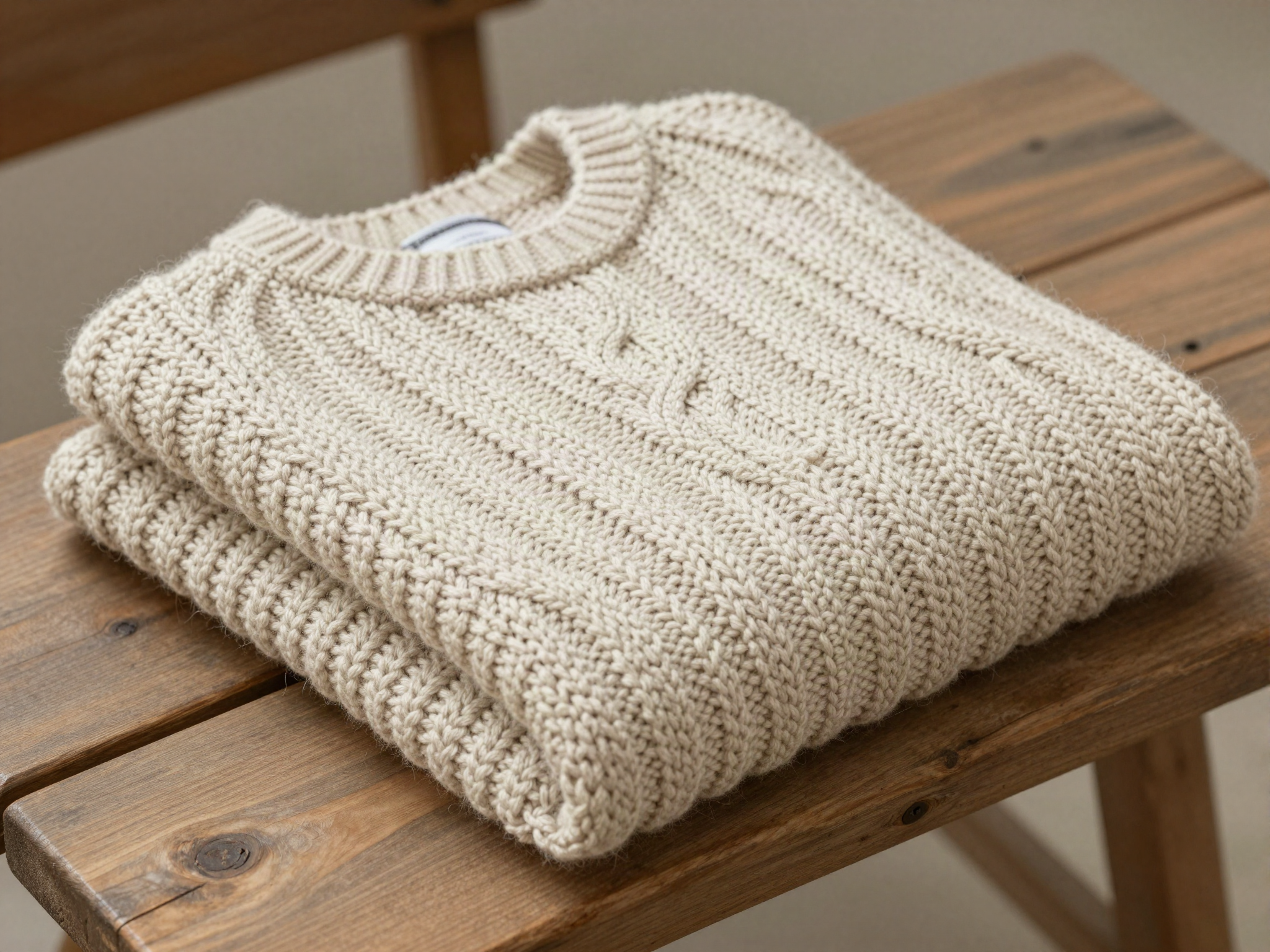 Cozy Cable-Look Sweater