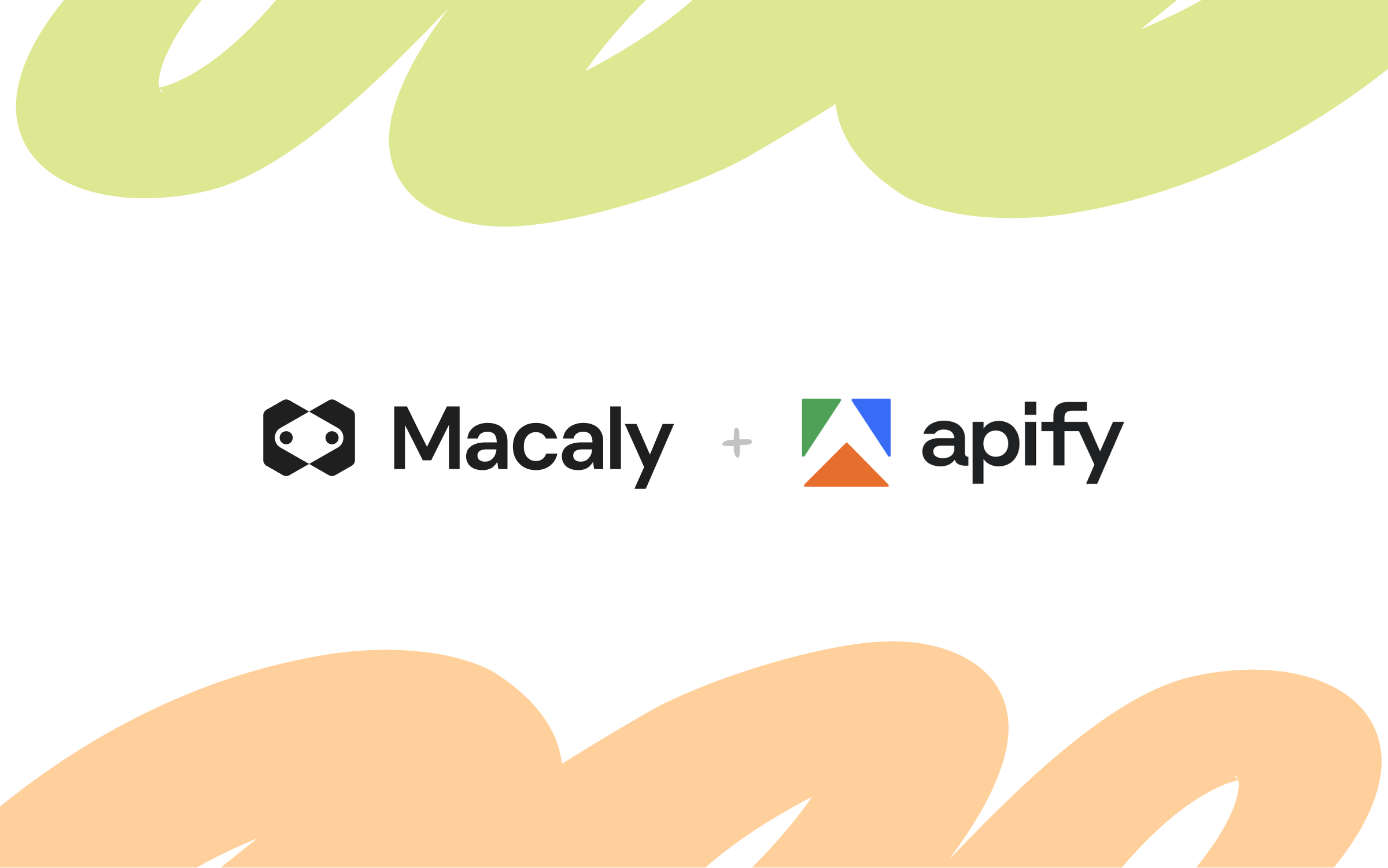 Macaly and Apify turn content from across the web into sites and apps