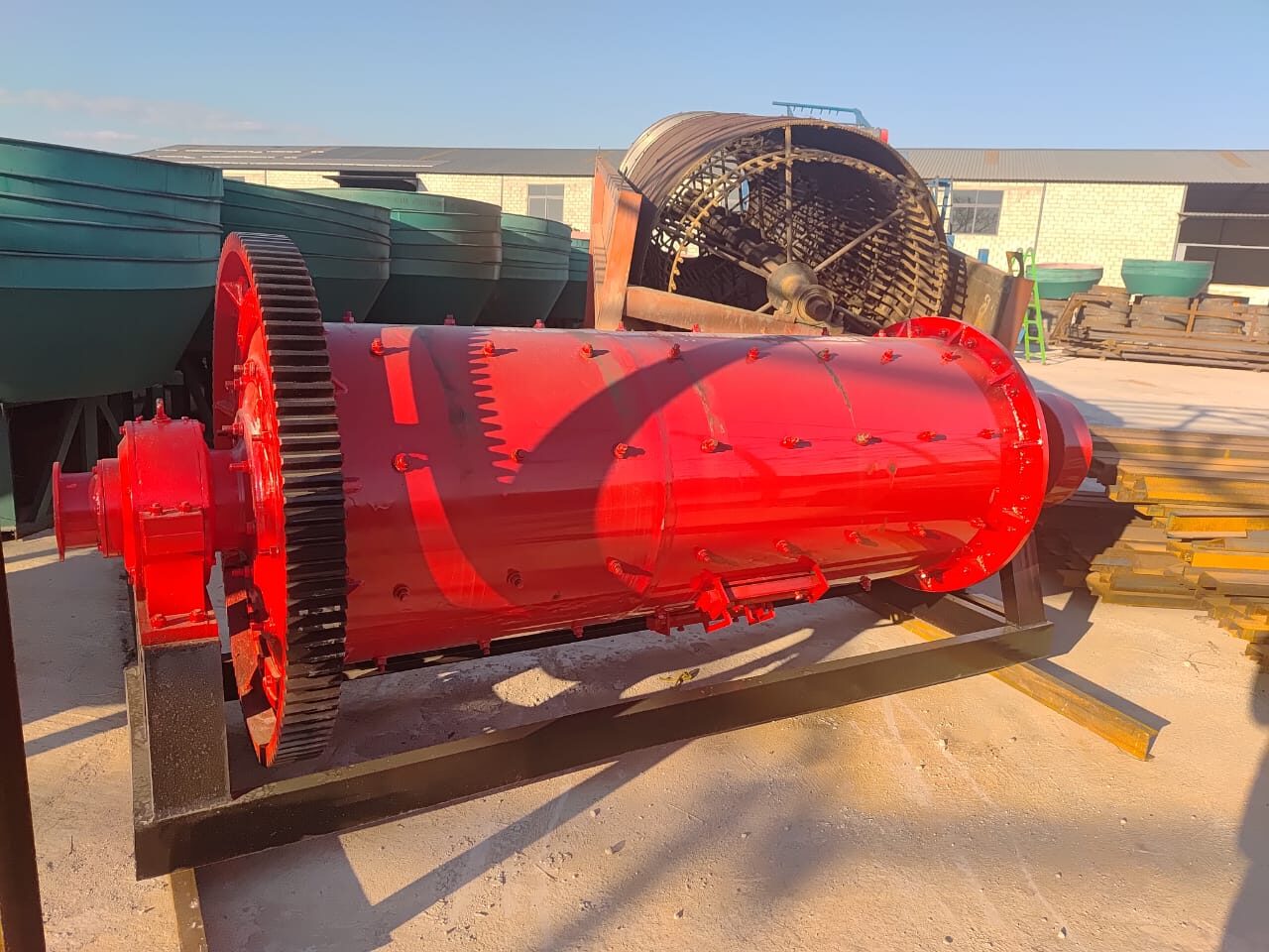 Mineral processing ball mill equipment