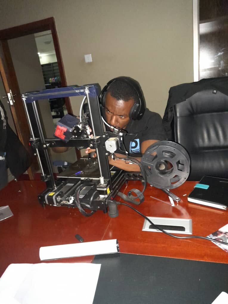 FDM 3D printer in the Protosign office