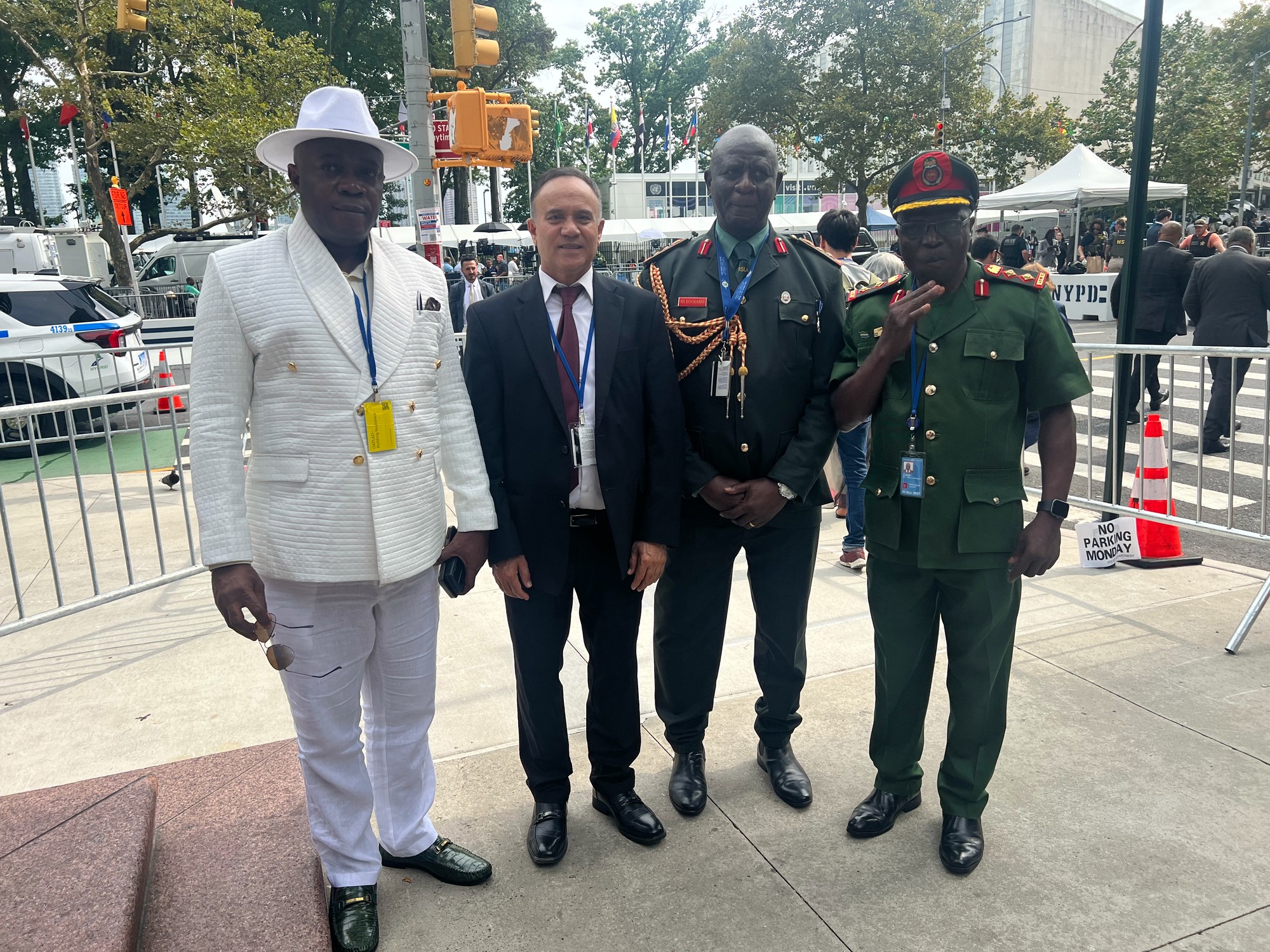 Gate of Hope at the 2025 United Nations General Assembly in New York