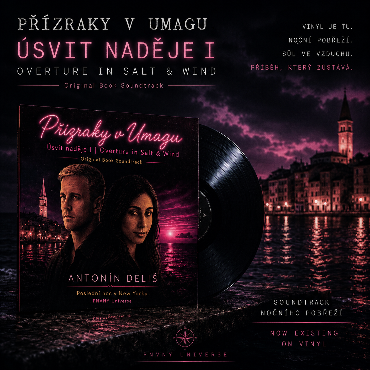Přízraky v Umagu — vinyl nočního pobřeží