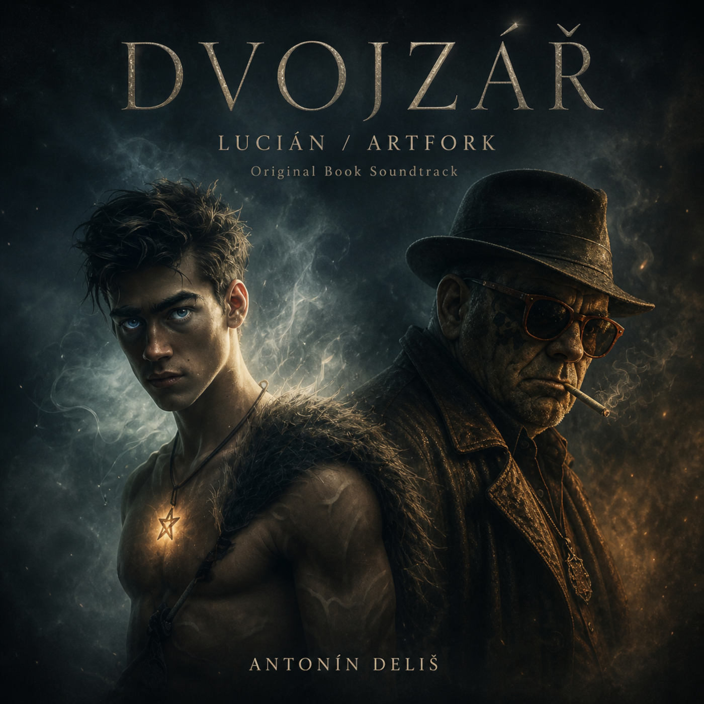 Dvojzář — Lucián / ArtFork: soundtrack mezi dvěma stranami knihy