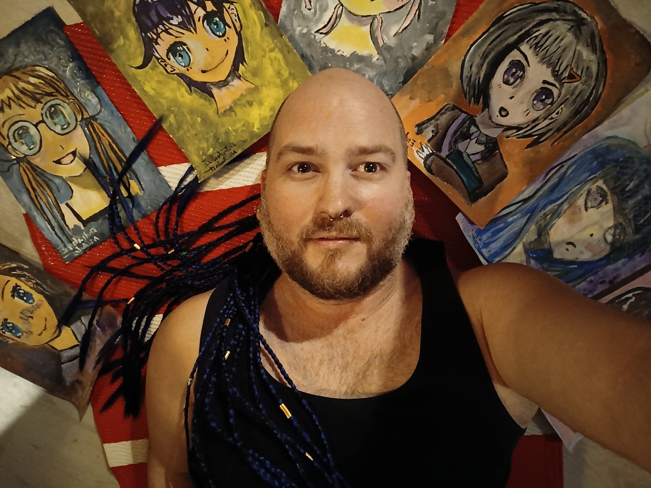 Manga vykládací karty zapoj se do projektu
